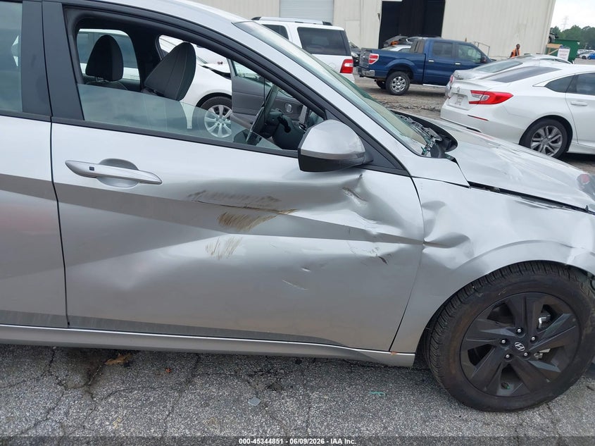 2022 Hyundai Elantra VIN 5NPLS4AG5NH075409 IAAI salvage auction — RIGHT FRONT, Salvage (Georgia), sold $3,750 on 2026-07-22 (photo 6)