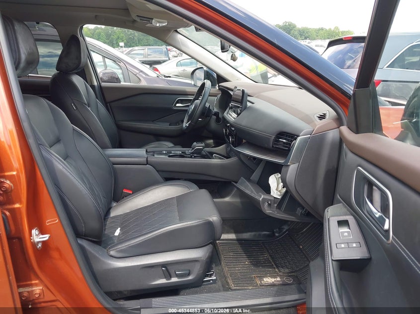 2021 Nissan Rogue VIN JN8AT3DC8MW107435 IAAI salvage auction — FRONT END, Salvage Title, sold $7,100 on 2026-07-28 (photo 5)