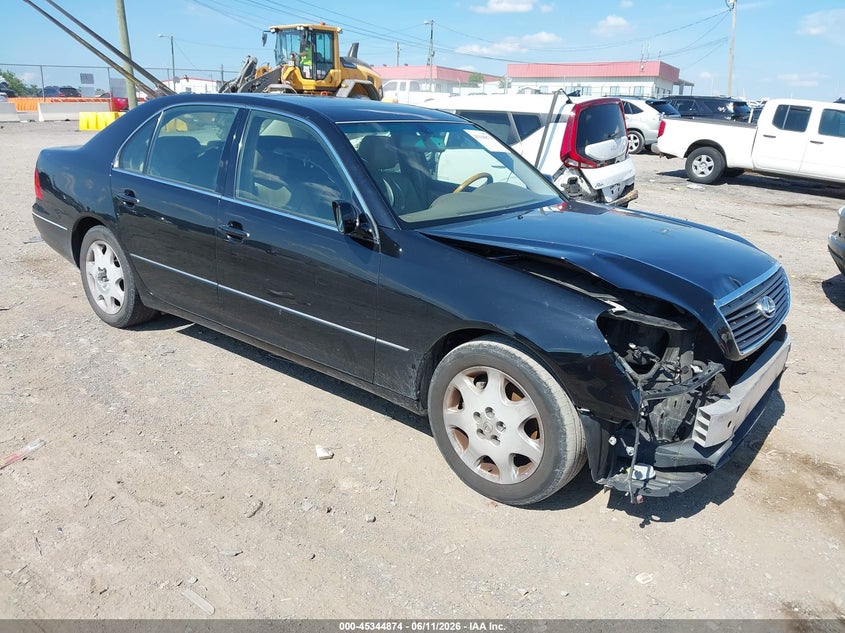 2003 Lexus Ls 430 VIN JTHBN30F330121172 IAAI salvage auction — FRONT END, Clear (Tennessee), sold $1,850 on 2026-07-09 (photo 1)
