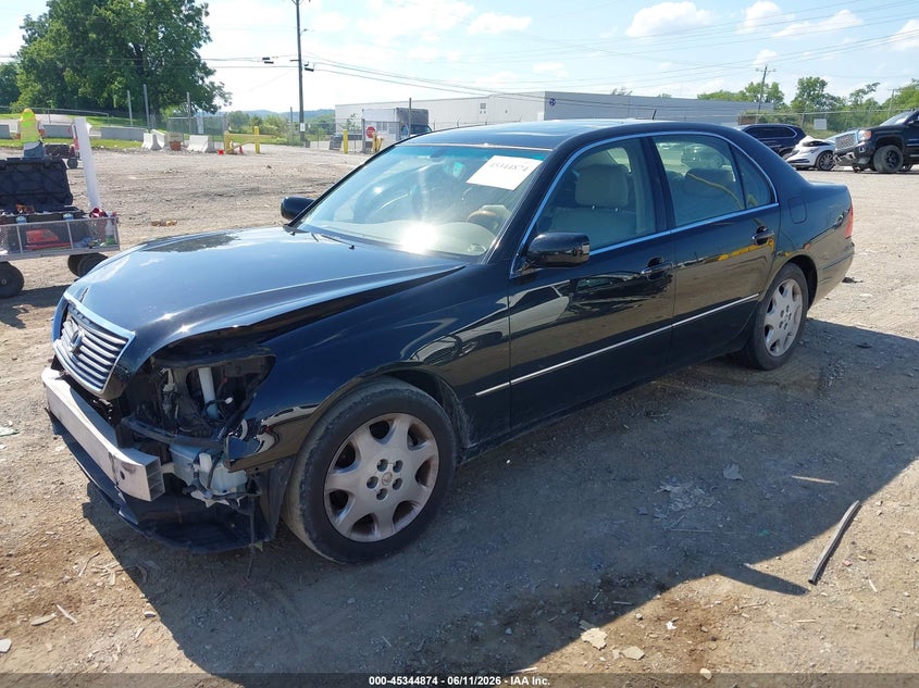 2003 Lexus Ls 430 VIN JTHBN30F330121172 IAAI salvage auction — FRONT END, Clear (Tennessee), sold $1,850 on 2026-07-09 (photo 2)