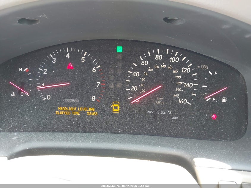 2003 Lexus Ls 430 VIN JTHBN30F330121172 IAAI salvage auction — FRONT END, Clear (Tennessee), sold $1,850 on 2026-07-09 (photo 7)