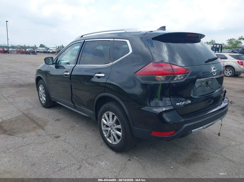 2020 Nissan Rogue VIN KNMAT2MV8LP527051 IAAI salvage auction — RIGHT REAR, Clear (Michigan), sold $2,450 on 2026-07-16 (photo 3)