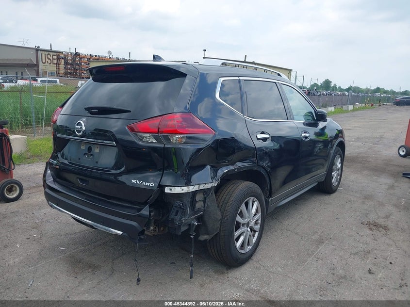 2020 Nissan Rogue VIN KNMAT2MV8LP527051 IAAI salvage auction — RIGHT REAR, Clear (Michigan), sold $2,450 on 2026-07-16 (photo 4)