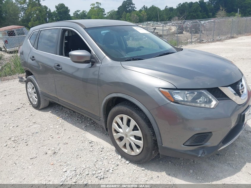2016 Nissan Rogue VIN JN8AT2MV9GW150715 IAAI salvage auction — RIGHT REAR, Salvage (North Carolina), sold $650 on 2026-07-21 (photo 1)
