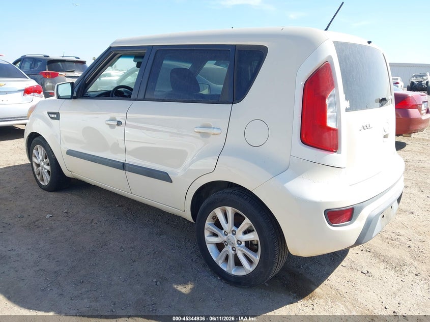2013 Kia Soul VIN KNDJT2A58D7757548 IAAI salvage auction — NORMAL WEAR, Clear-Dealer Only (Arizona), sold $400 on 2026-07-28 (photo 3)