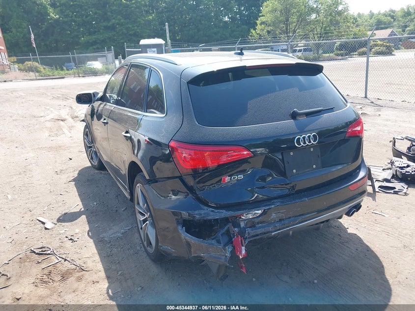 2015 Audi Sq5 VIN WA1CGAFP7FA146752 IAAI salvage auction — FRONT END, Clear (Massachusetts), sold $1,125 on 2026-07-14 (photo 3)