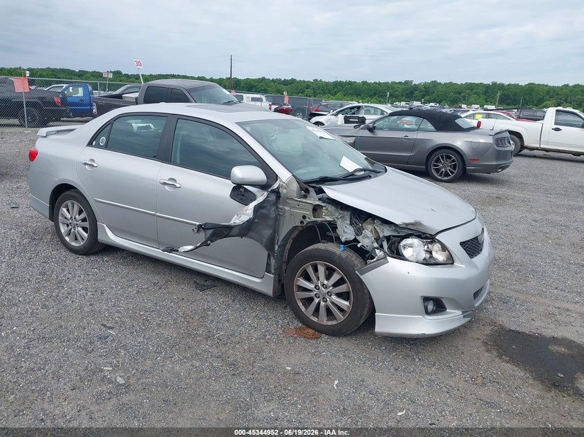 2010 Toyota Corolla VIN 2T1BU4EE8AC450706 IAAI salvage auction — RIGHT FRONT, Salvage - Greater Than 75% (Maryland), sold $1,650 on 2026-07-27 (photo 1)
