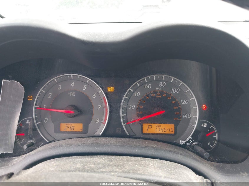 2010 Toyota Corolla VIN 2T1BU4EE8AC450706 IAAI salvage auction — RIGHT FRONT, Salvage - Greater Than 75% (Maryland), sold $1,650 on 2026-07-27 (photo 7)
