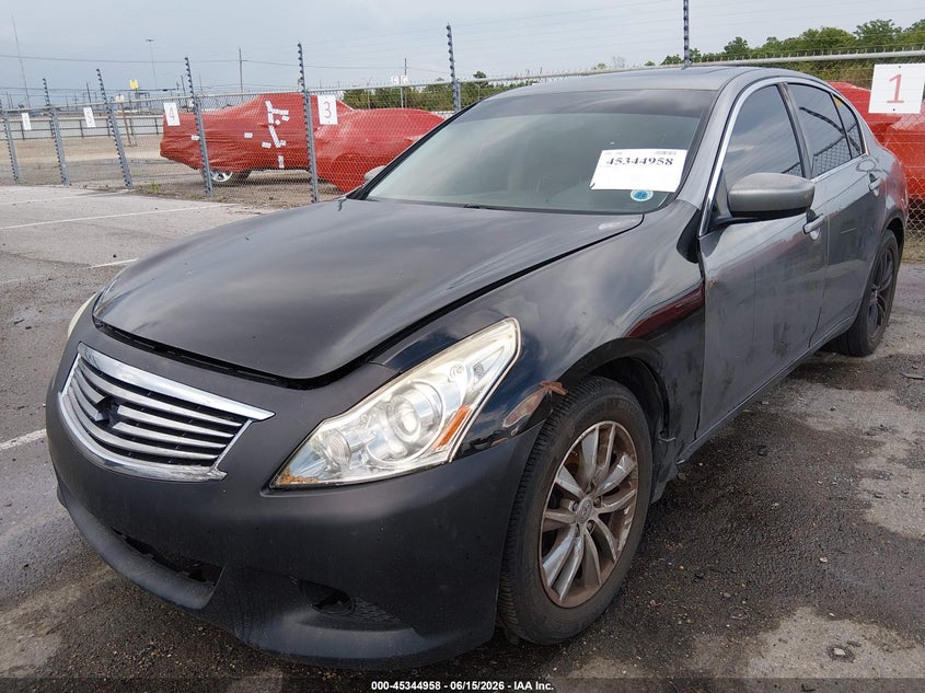 2011 Infiniti G37 VIN JN1CV6AR7BM401414 IAAI salvage auction — NORMAL WEAR, Reconstructed (Louisiana), sold $450 on 2026-07-13 (photo 2)