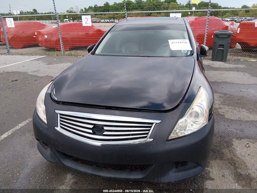2011 Infiniti G37 VIN JN1CV6AR7BM401414 IAAI salvage auction — NORMAL WEAR, Reconstructed (Louisiana), sold $450 on 2026-07-13 (photo 6)