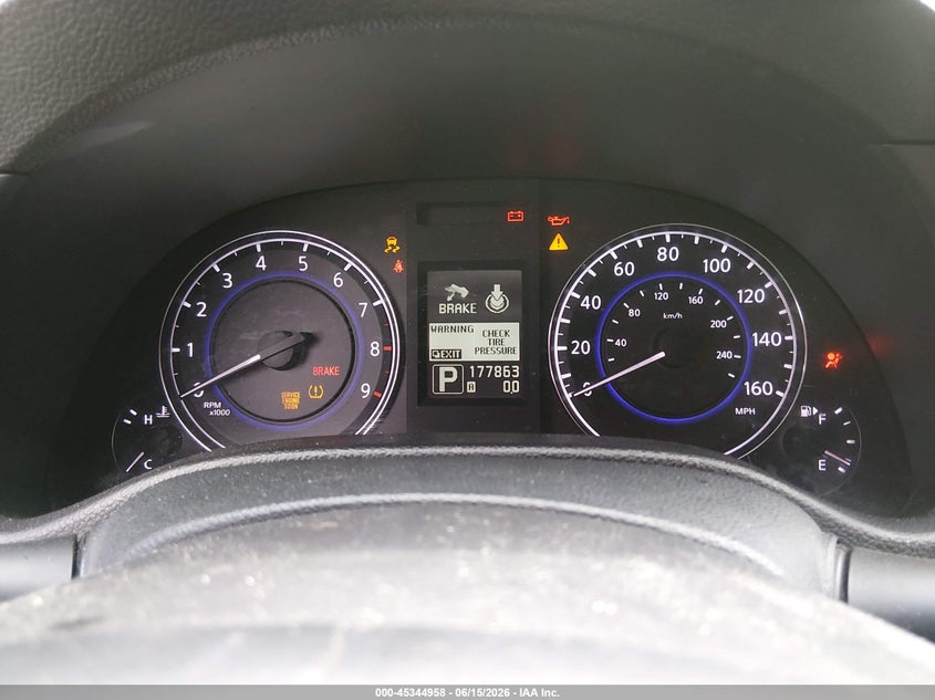 2011 Infiniti G37 VIN JN1CV6AR7BM401414 IAAI salvage auction — NORMAL WEAR, Reconstructed (Louisiana), sold $450 on 2026-07-13 (photo 7)