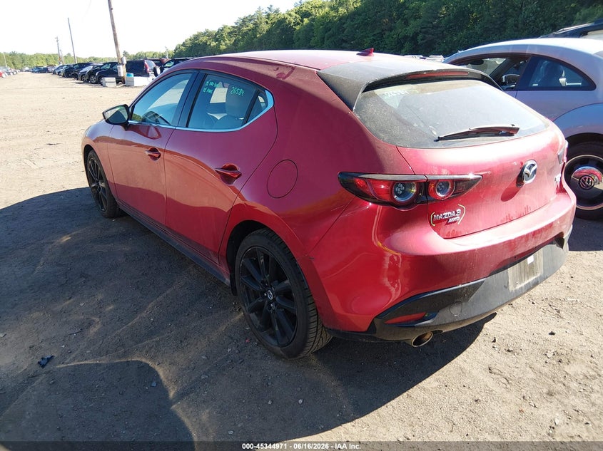 2021 Mazda 3 VIN JM1BPBJY9M1312905 IAAI salvage auction — SIDE, Salvage (Massachusetts), sold $1,250 on 2026-07-28 (photo 3)