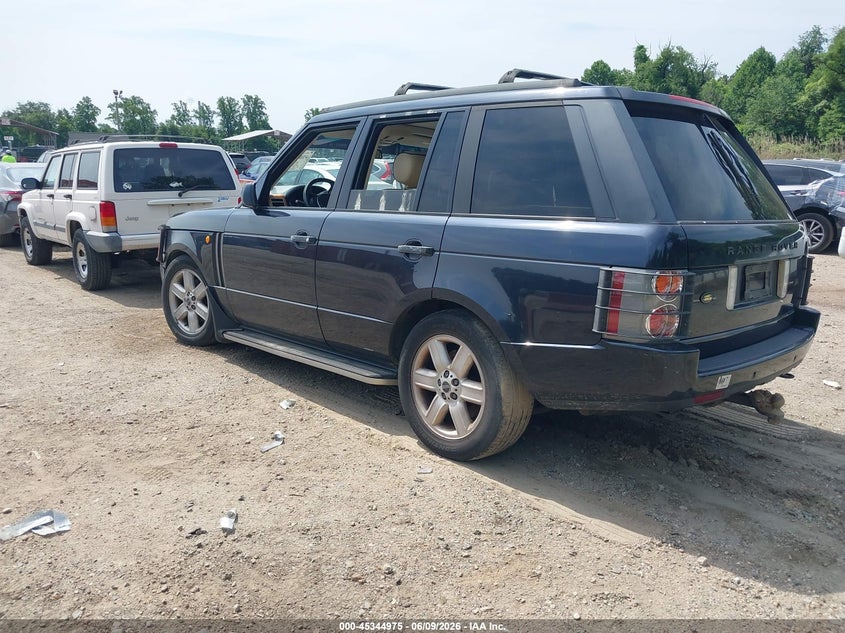2004 Land rover RANGE ROVER VIN SALME11424A166927 IAAI salvage auction — NORMAL WEAR, Clear (Maryland), sold $375 on 2026-07-16 (photo 3)