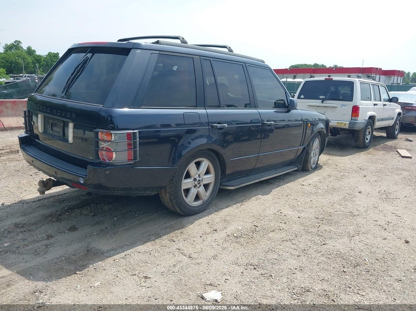 2004 Land rover RANGE ROVER VIN SALME11424A166927 IAAI salvage auction — NORMAL WEAR, Clear (Maryland), sold $375 on 2026-07-16 (photo 4)