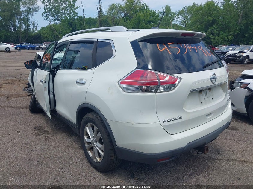 2016 Nissan Rogue VIN KNMAT2MV9GP705751 IAAI salvage auction — FRONT END, Salvage (Ohio), sold $300 on 2026-07-21 (photo 3)