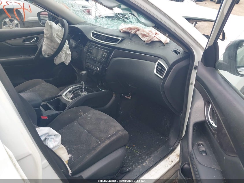 2016 Nissan Rogue VIN KNMAT2MV9GP705751 IAAI salvage auction — FRONT END, Salvage (Ohio), sold $300 on 2026-07-21 (photo 5)
