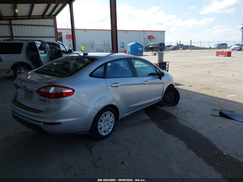 2018 Ford Fiesta VIN 3FADP4AJ3JM120150 IAAI salvage auction — SIDE, Salvage (Missouri), sold $125 on 2026-07-09 (photo 4)