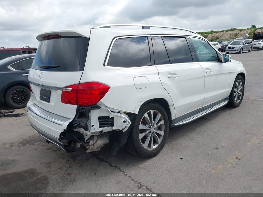 2016 Mercedes-benz Gl-klasse VIN 4JGDF6EE5GA682350 IAAI salvage auction — RIGHT REAR, Original (Texas), sold $7,850 on 2026-08-04 (photo 4)