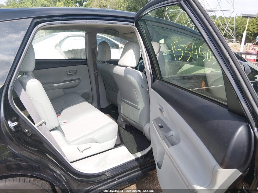 2013 Toyota Prius v VIN JTDZN3EU6D3229356 IAAI salvage auction — FRONT & REAR, Salvage (Indiana), sold $1,700 on 2026-07-11 (photo 8)