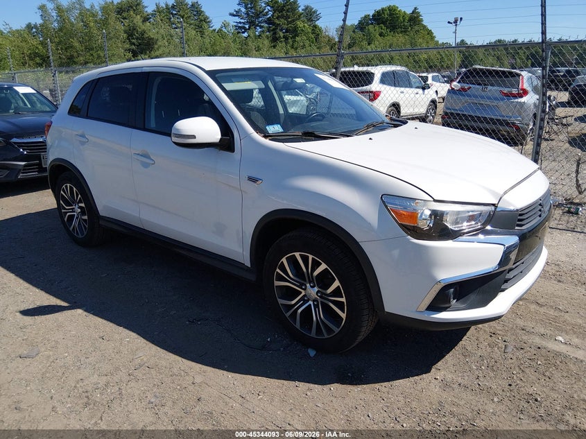2016 Mitsubishi VIN JA4AR3AW8GZ056296 IAAI salvage auction — NORMAL WEAR, Clear (Massachusetts), sold $1,550 on 2026-07-24 (photo 1)