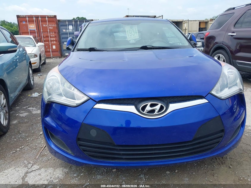 2013 Hyundai Veloster VIN KMHTC6AD2DU126668 IAAI salvage auction — NORMAL WEAR, Clear (Tennessee), sold $575 on 2026-07-23 (photo 6)