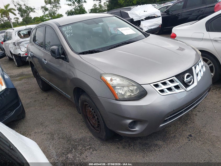 2014 Nissan Rogue VIN JN8AS5MT7EW100914 IAAI salvage auction — NORMAL WEAR, Clear (Georgia), sold $25 on 2026-07-29 (photo 1)