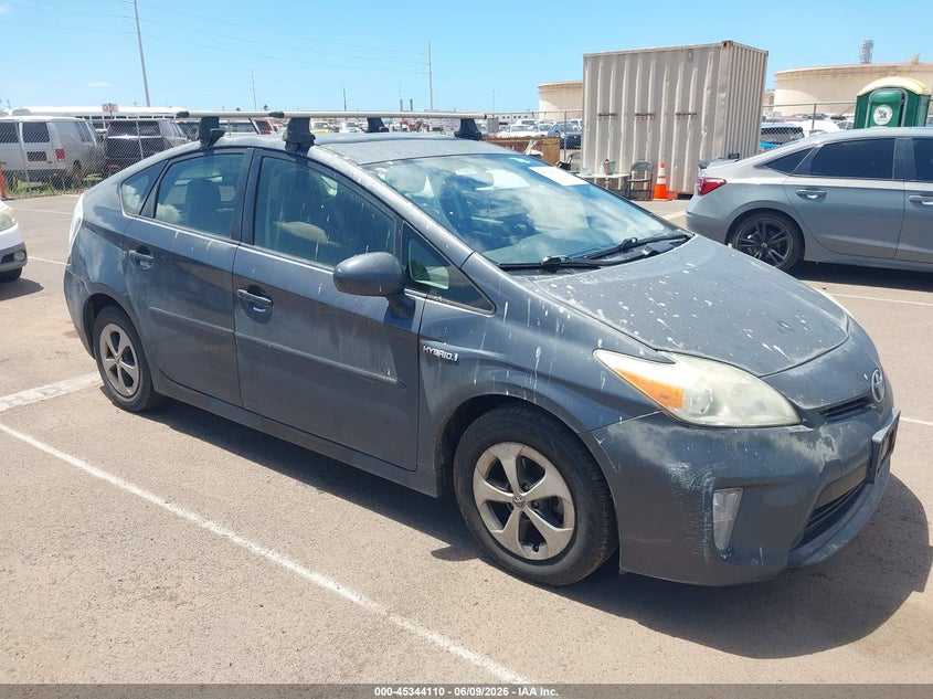 2013 Toyota Prius VIN JTDKN3DU2D5540659 IAAI salvage auction — NORMAL WEAR, Salvage Title, sold $425 on 2026-07-28 (photo 1)