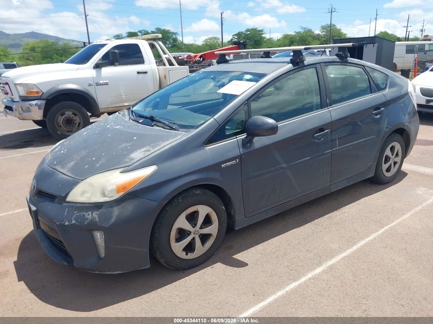 2013 Toyota Prius VIN JTDKN3DU2D5540659 IAAI salvage auction — NORMAL WEAR, Salvage Title, sold $425 on 2026-07-28 (photo 2)