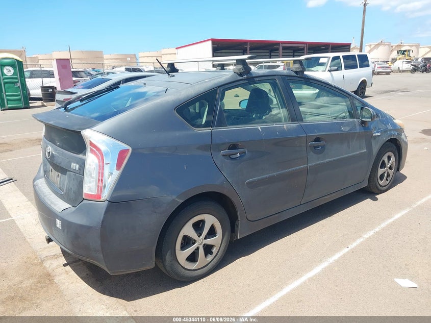 2013 Toyota Prius VIN JTDKN3DU2D5540659 IAAI salvage auction — NORMAL WEAR, Salvage Title, sold $425 on 2026-07-28 (photo 4)