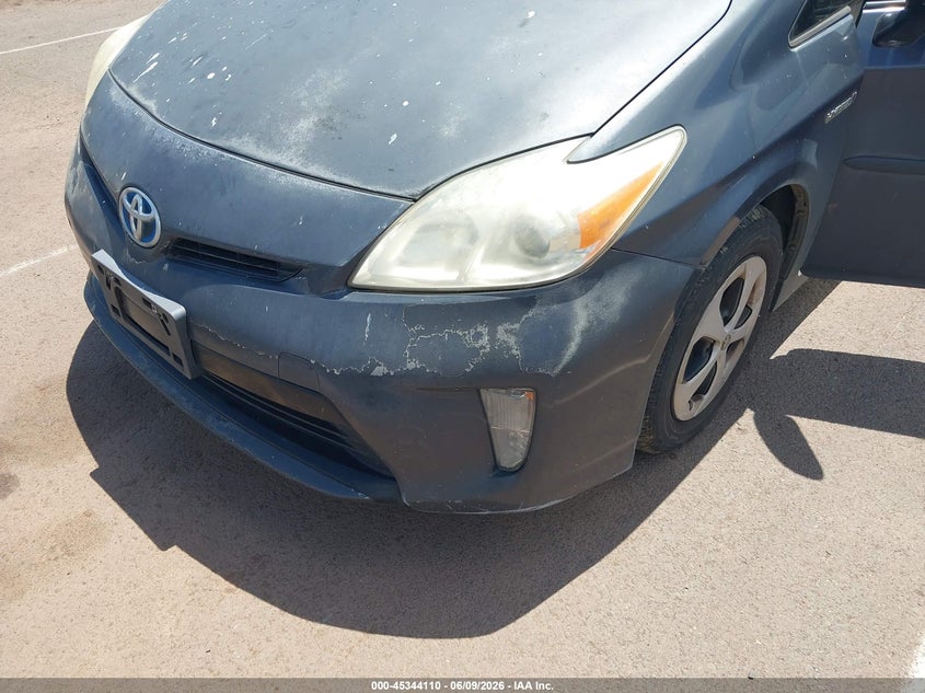 2013 Toyota Prius VIN JTDKN3DU2D5540659 IAAI salvage auction — NORMAL WEAR, Salvage Title, sold $425 on 2026-07-28 (photo 6)