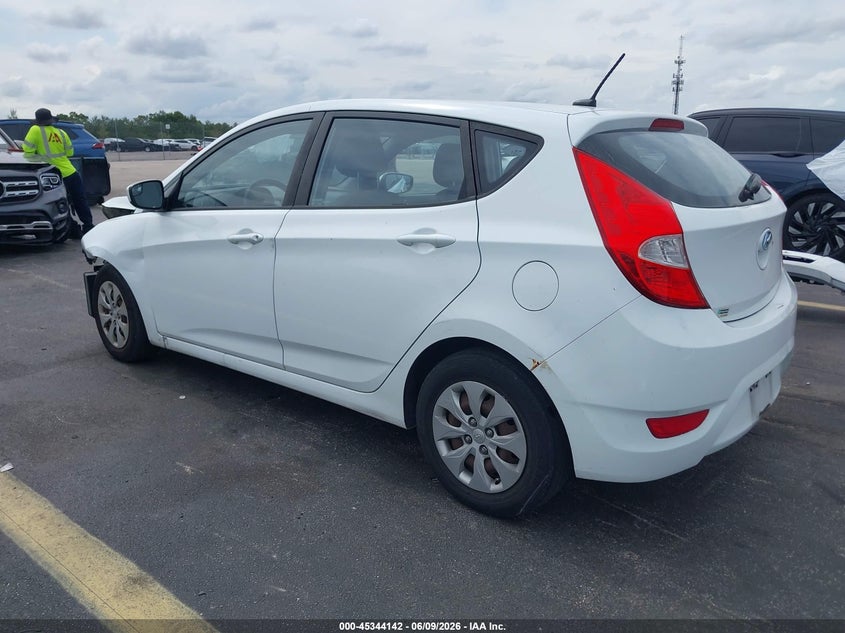 2016 Hyundai Accent VIN KMHCT5AE7GU248224 IAAI salvage auction — FRONT END, Rebuildable (Florida), sold $650 on 2026-07-23 (photo 3)