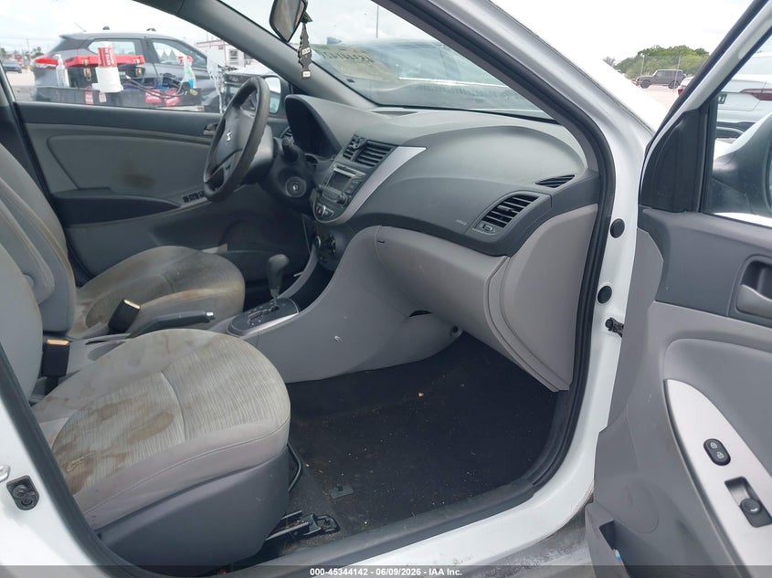 2016 Hyundai Accent VIN KMHCT5AE7GU248224 IAAI salvage auction — FRONT END, Rebuildable (Florida), sold $650 on 2026-07-23 (photo 5)