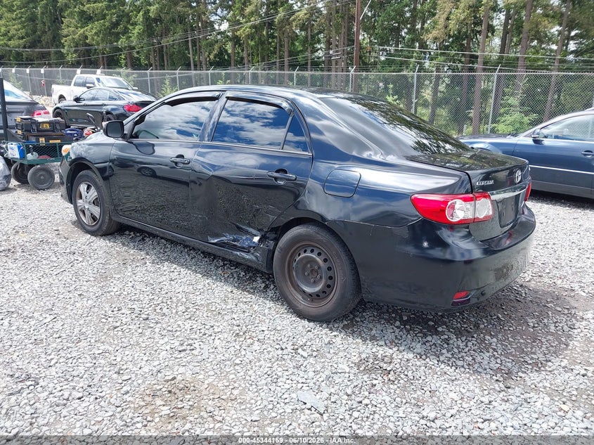 2011 Toyota Corolla VIN JTDBU4EEXB9162726 IAAI salvage auction — LEFT SIDE, Bill Of Sale (Washington), sold $925 on 2026-07-08 (photo 3)