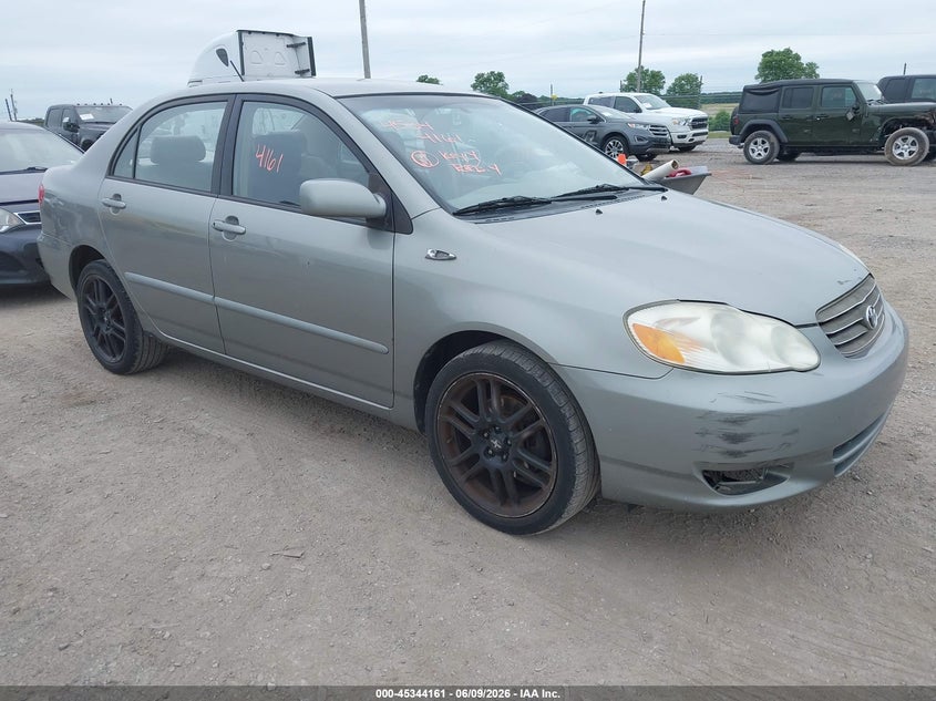 2004 Toyota Corolla VIN JTDBR32E342029558 IAAI salvage auction — NORMAL WEAR, Clear (Pennsylvania), sold $900 on 2026-07-08 (photo 1)
