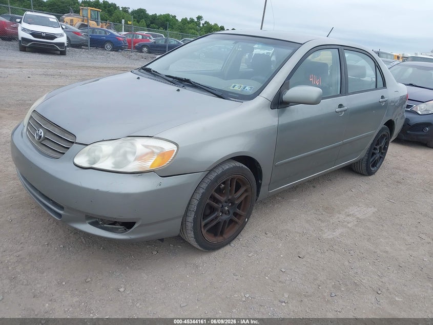 2004 Toyota Corolla VIN JTDBR32E342029558 IAAI salvage auction — NORMAL WEAR, Clear (Pennsylvania), sold $900 on 2026-07-08 (photo 2)