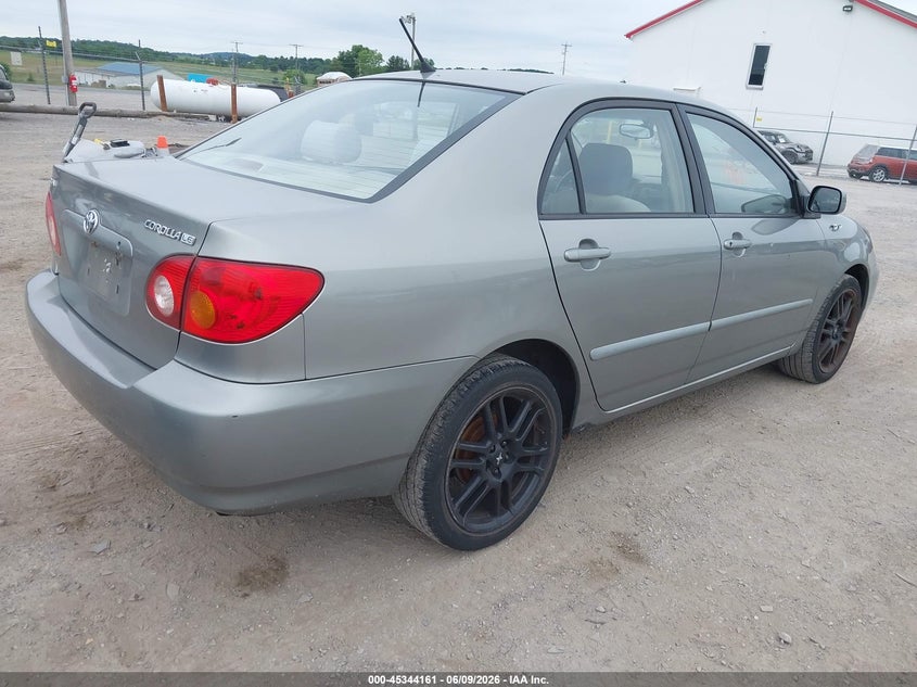 2004 Toyota Corolla VIN JTDBR32E342029558 IAAI salvage auction — NORMAL WEAR, Clear (Pennsylvania), sold $900 on 2026-07-08 (photo 4)