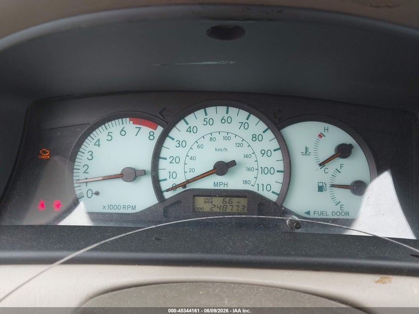 2004 Toyota Corolla VIN JTDBR32E342029558 IAAI salvage auction — NORMAL WEAR, Clear (Pennsylvania), sold $900 on 2026-07-08 (photo 7)