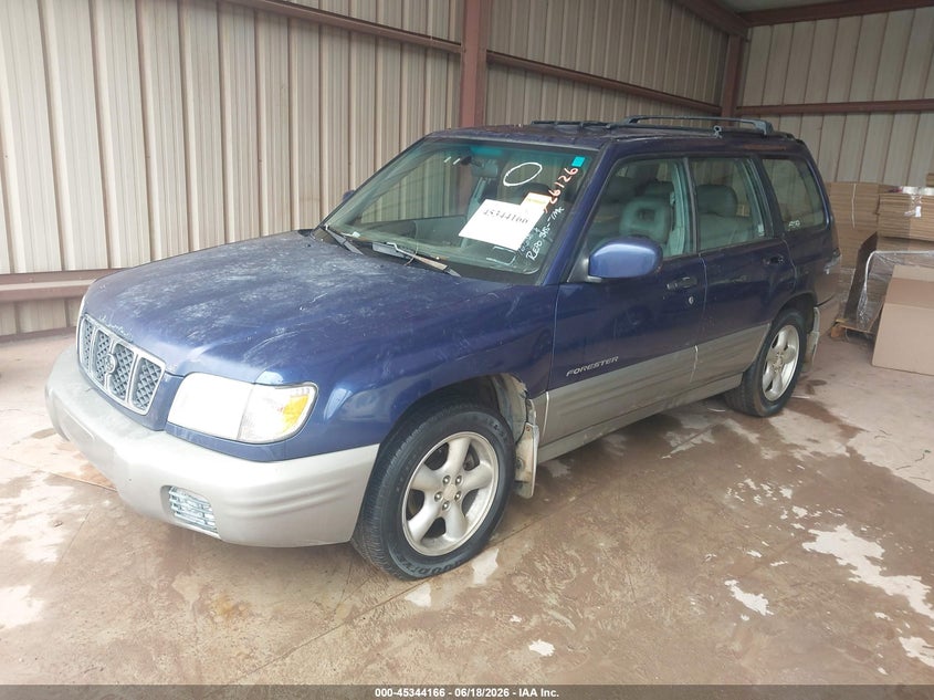 2001 Subaru Forester VIN JF1SF65551G726126 IAAI salvage auction — LEFT SIDE, Clear (Alabama), sold $225 on 2026-07-07 (photo 2)