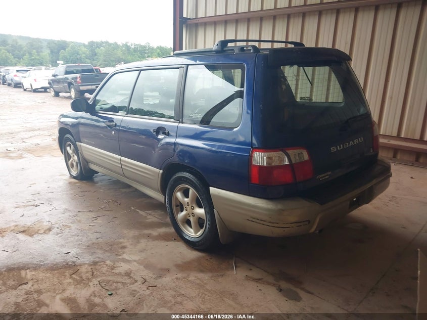 2001 Subaru Forester VIN JF1SF65551G726126 IAAI salvage auction — LEFT SIDE, Clear (Alabama), sold $225 on 2026-07-07 (photo 3)