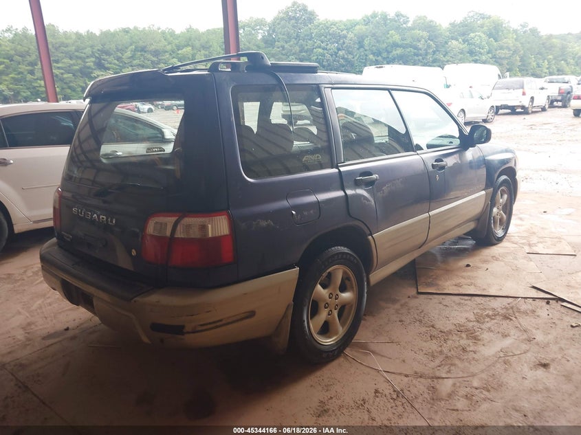 2001 Subaru Forester VIN JF1SF65551G726126 IAAI salvage auction — LEFT SIDE, Clear (Alabama), sold $225 on 2026-07-07 (photo 4)
