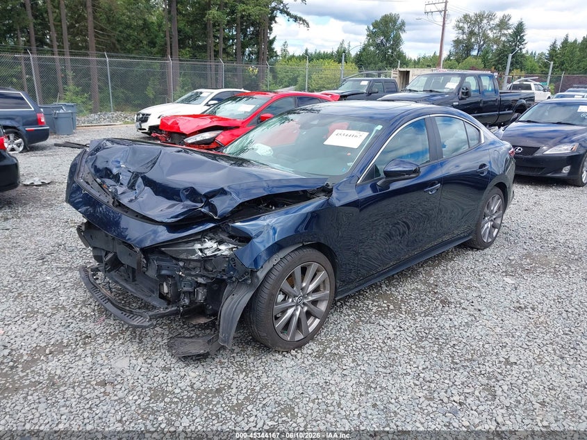 2021 Mazda 3 VIN 3MZBPBCM8MM208867 IAAI salvage auction — FRONT END, Bill Of Sale (Washington), sold $825 on 2026-07-22 (photo 2)