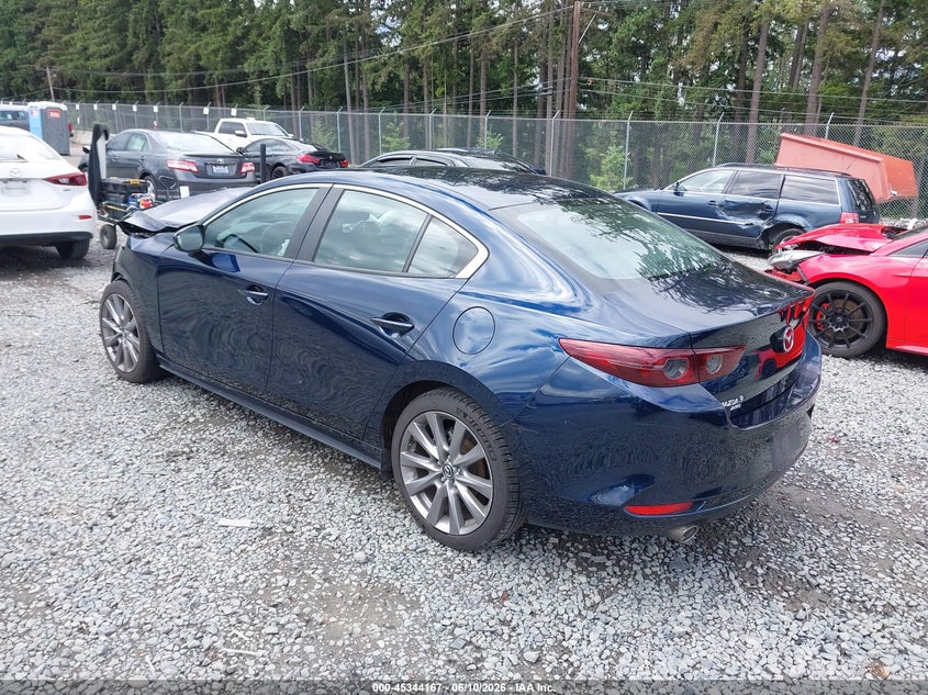 2021 Mazda 3 VIN 3MZBPBCM8MM208867 IAAI salvage auction — FRONT END, Bill Of Sale (Washington), sold $825 on 2026-07-22 (photo 3)