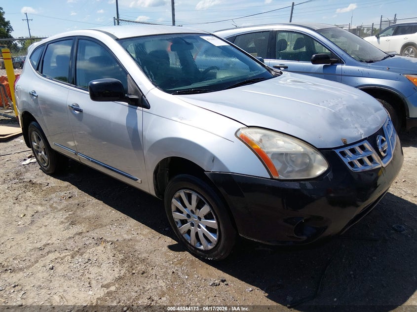 2011 Nissan Rogue sport VIN JN8AS5MTXBW163226 IAAI salvage auction — NORMAL WEAR, Clear (Tennessee), sold $225 on 2026-07-09 (photo 1)