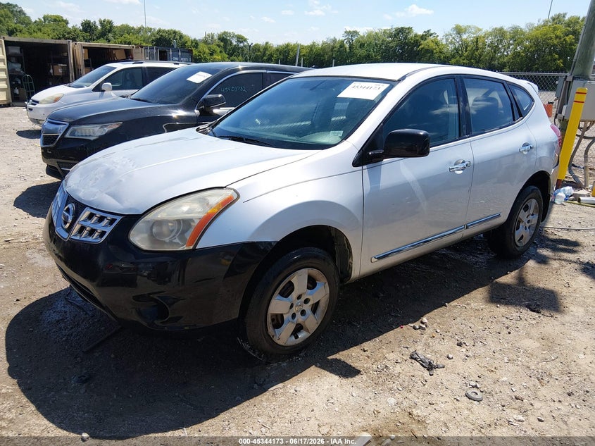 2011 Nissan Rogue sport VIN JN8AS5MTXBW163226 IAAI salvage auction — NORMAL WEAR, Clear (Tennessee), sold $225 on 2026-07-09 (photo 2)