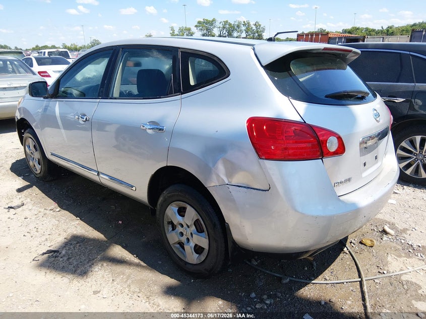 2011 Nissan Rogue sport VIN JN8AS5MTXBW163226 IAAI salvage auction — NORMAL WEAR, Clear (Tennessee), sold $225 on 2026-07-09 (photo 3)