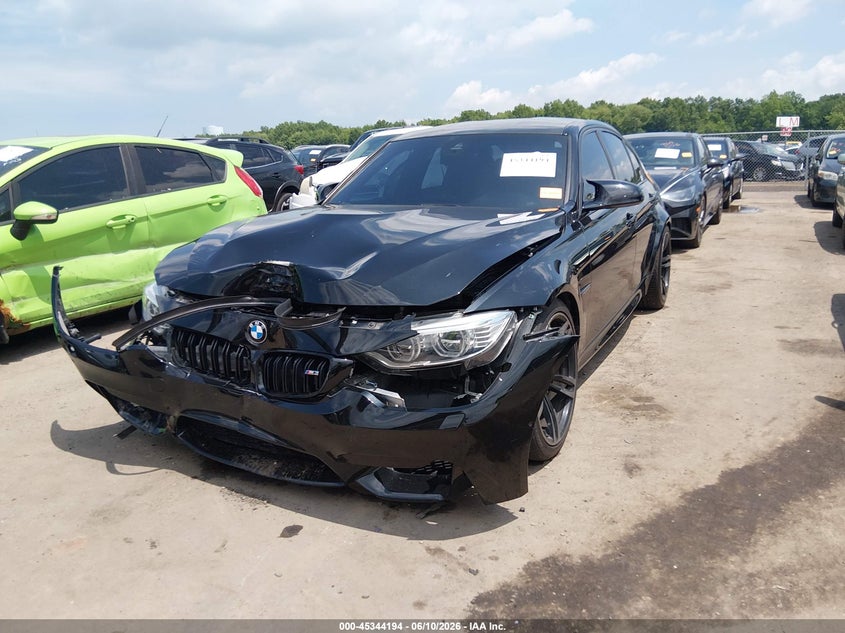 2015 BMW M3 VIN WBS3C9C5XFP803309 IAAI salvage auction — FRONT END, Salvage (Ohio), sold $15,400 on 2026-07-08 (photo 2)