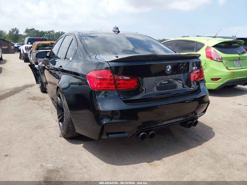2015 BMW M3 VIN WBS3C9C5XFP803309 IAAI salvage auction — FRONT END, Salvage (Ohio), sold $15,400 on 2026-07-08 (photo 3)