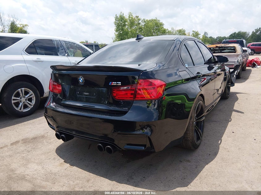2015 BMW M3 VIN WBS3C9C5XFP803309 IAAI salvage auction — FRONT END, Salvage (Ohio), sold $15,400 on 2026-07-08 (photo 4)