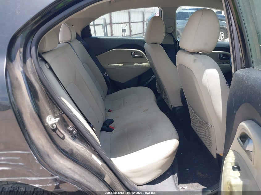 2013 Kia Rio VIN KNADN5A38D6222407 IAAI salvage auction — REAR END, Original (Texas), sold $925 on 2026-07-07 (photo 8)