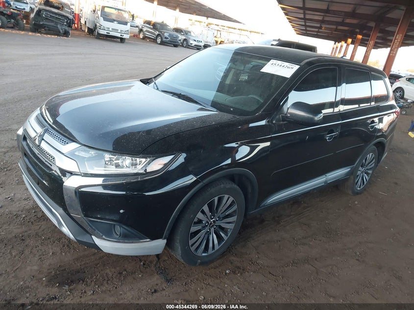 2019 Mitsubishi Outlander VIN JA4AD2A34KZ006597 IAAI salvage auction — REAR END, Salvage (Arizona), sold $2,250 on 2026-07-21 (photo 2)